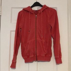 Lucky Brand hoodie with cable detailing